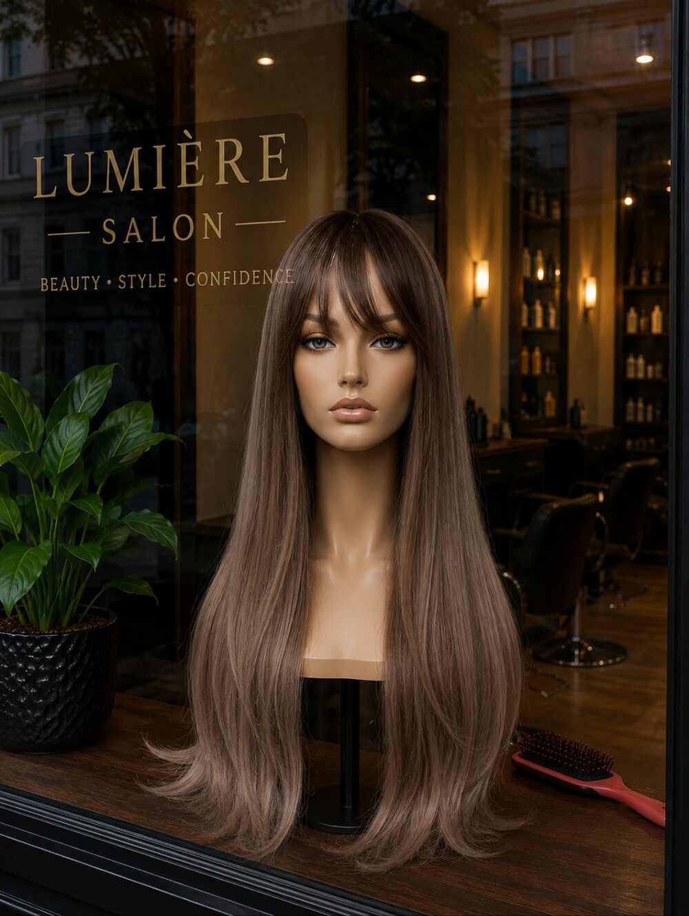 Ombre Synthetic wig